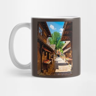 Medieval Town Market Render - Photorealistic Mug